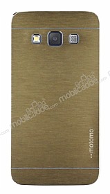 Motomo Samsung Galaxy A3 Metal Gold Rubber Klf