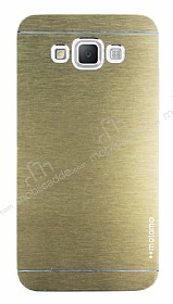 Motomo Samsung Galaxy Grand Max Metal Gold Rubber Klf