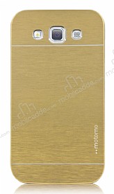 Motomo Samsung Galaxy Grand Metal Gold Rubber Klf