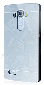 Motomo Prizma LG G4 Metal Rubber Silver Klf