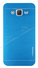 Motomo Samsung Galaxy J5 Metal Mavi Rubber Klf