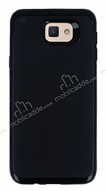 Motomo Samsung Galaxy J5 Prime Siyah Kenarl Siyah Silikon Klf