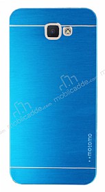 Motomo Samsung Galaxy J5 Prime Metal Mavi Rubber Klf