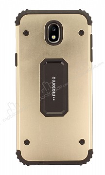 Motomo Samsung Galaxy J5 Pro 2017 Ultra Koruma Gold Klf