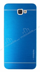 Motomo Samsung Galaxy J7 Prime / J7 Prime 2 Metal Mavi Rubber Klf