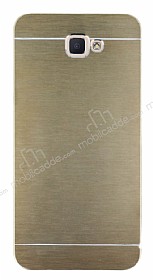 Motomo Samsung Galaxy J7 Prime / J7 Prime 2 Metal Gold Rubber Klf