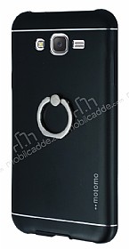 Motomo Samsung Galaxy J7 / Galaxy J7 Core Selfie Yzkl Metal Siyah Rubber Klf