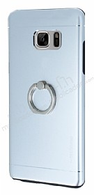 Motomo Samsung Galaxy Note FE Selfie Yzkl Metal Silver Rubber Klf