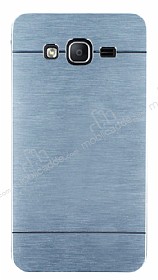 Motomo Samsung Galaxy On5 Metal Silver Rubber Klf