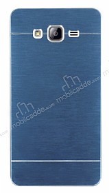 Motomo Samsung Galaxy On7 Metal Lacivert Rubber Klf