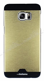 Motomo Round Samsung Galaxy S6 Edge Plus Metal Gold Rubber Klf
