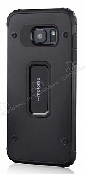 Motomo Samsung Galaxy S7 edge Ultra Koruma Siyah Klf