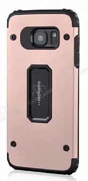 Motomo Samsung Galaxy S7 edge Ultra Koruma Rose Gold Klf