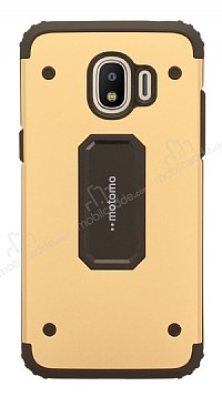 Motomo Samsung Grand Prime Pro J250F Ultra Koruma Gold Klf