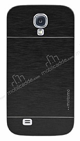 Motomo Samsung i9500 Galaxy S4 Metal Siyah Klf
