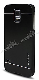 Motomo Samsung i9600 Galaxy S5 Metal Siyah Klf
