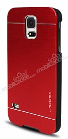 Motomo Samsung i9600 Galaxy S5 Metal Krmz Klf