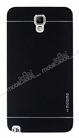 Motomo Samsung N7500 Galaxy Note 3 Neo Metal Siyah Klf