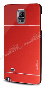 Motomo Samsung N9100 Galaxy Note 4 Metal Krmz Klf