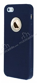 Motomo Smart iPhone SE / 5 / 5S Lacivert Silikon Klf