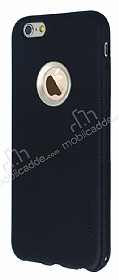 Motomo Smart iPhone 6 / 6S Siyah Silikon Klf