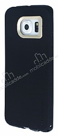 Motomo Smart Samsung Galaxy S6 Edge Siyah Silikon Klf