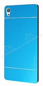Motomo Sony Xperia XA Ultra Metal Mavi Rubber Klf