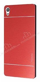 Motomo Sony Xperia XA Ultra Metal Krmz Rubber Klf