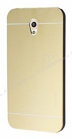 Motomo Vodafone Smart 7 Style Metal Gold Rubber Klf