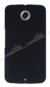 Motorola Nexus 6 Siyah Rubber Klf