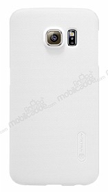 Nillkin Frosted Samsung i9800 Galaxy S6 Beyaz Rubber Klf