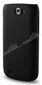 Nillkin Samsung i8150 Galaxy W Siyah Sert Rubber Klf