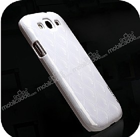 Nillkin Samsung Galaxy S3 / S3 Neo Beyaz nci Sert Rubber Klf