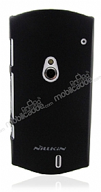 Nillkin Sony Ericsson Xperia Neo Siyah Sert Rubber Klf