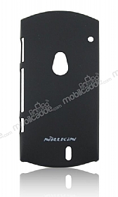 Nillkin Sony Ericsson Xperia Neo V Siyah Sert Rubber Klf