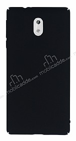 Nokia 3 Tam Kenar Koruma Siyah Rubber Klf
