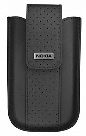 Nokia CP-398 Universal Siyah Deri Klf