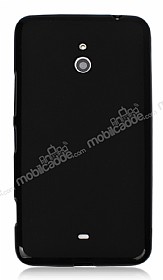 Nokia Lumia 1320 Siyah Silikon Klf