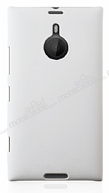 Nokia Lumia 1520 Sert Mat Beyaz Rubber Klf