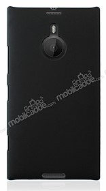 Nokia Lumia 1520 Sert Mat Siyah Rubber Klf
