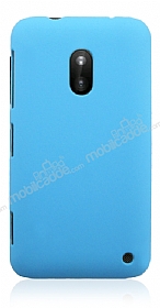 Nokia Lumia 620 Mavi Sert Rubber Klf