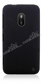 Nokia Lumia 620 Siyah Sert Rubber Klf
