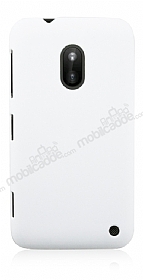 Nokia Lumia 620 Beyaz Sert Rubber Klf