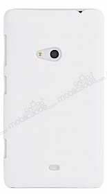 Nokia Lumia 625 Sert Mat Beyaz Rubber Klf