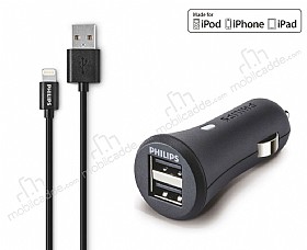 Philips Apple MFI Lisansl Lightning ift USB kl Ara arj Aleti