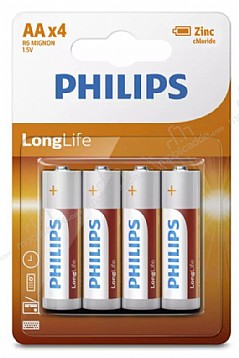 Philips Longlife inko Aa X4 Pil