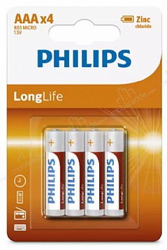 Philips Longlife inko Aaa X4 Pil