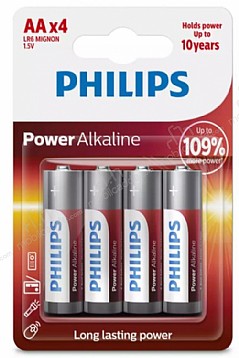 Philips Power Alkalin Aa X4 Pil