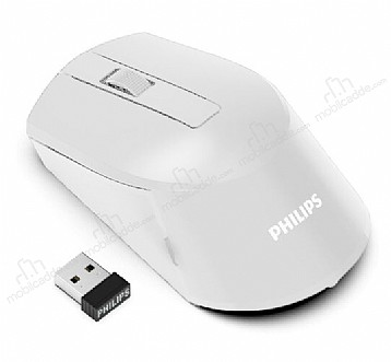 Philips SPK7374 M374 Beyaz Kablosuz Optik Mouse