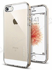 Spigen iPhone SE / 5 / 5S Neo Hybrid Crystal Ultra Koruma Gold Klf